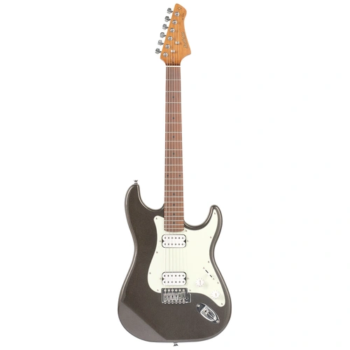 Northstar S-Style Electric Guitar Charcoal Frost 6 String Double Cutaway with Humbucker Pickups [NS1-CF-HH]