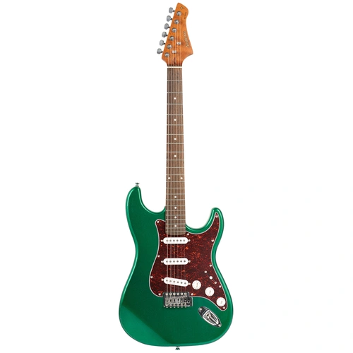 Northstar NS1-EG S-Style Electric Guitar Emerald Green 6 String Double Cutaway