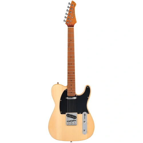 Northstar NS2-NA Electric Guitar Natural Matte 6 String Single Cutaway Poplar Wood