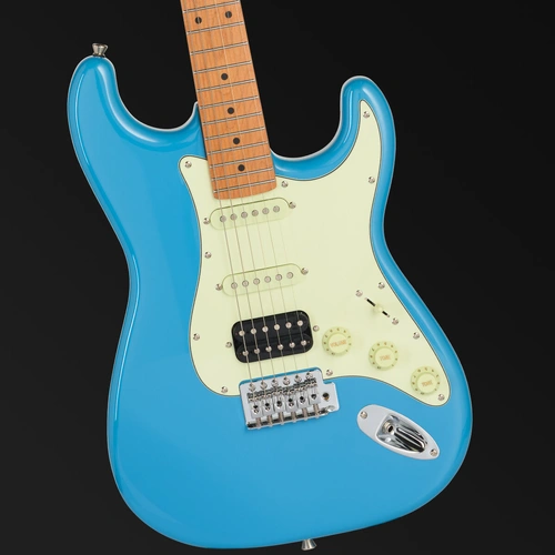 Northstar Pro NSP1-CB Electric Guitar Cadillac Blue Double Cutaway
