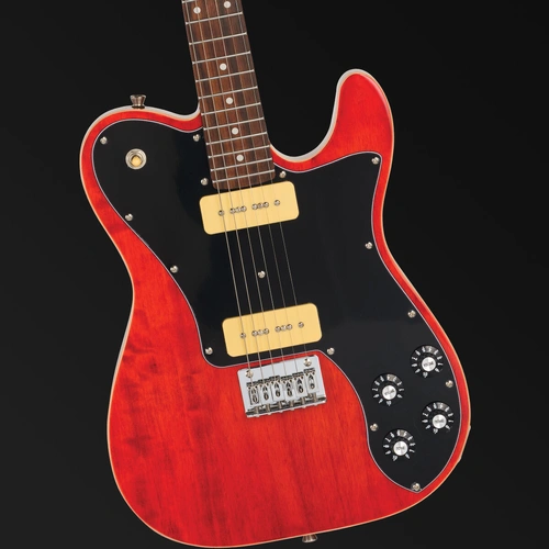 Northstar Pro NSP2-NA T-Style Electric Guitar Natural Dark Stain Gloss