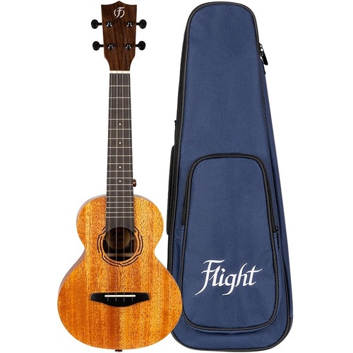 Flight NUC500 Concert Ukulele with Solid Mahogany Top and Gig Bag