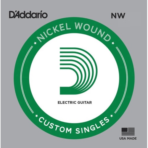 D'Addario Electric Guitar Strings XL Nickel Wound Singles Kit