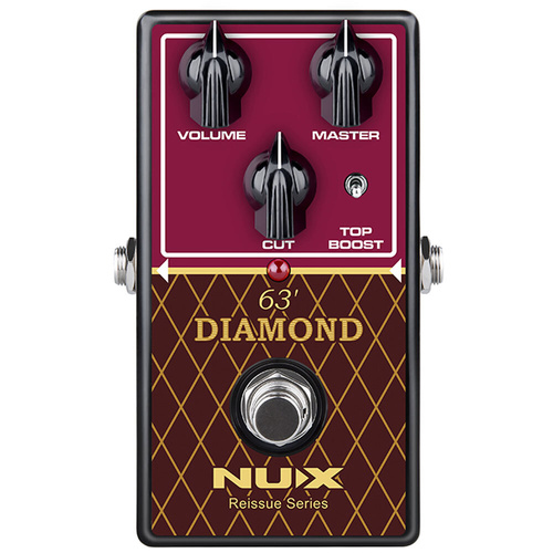 NU-X Reissue Series '63 Diamond Overdrive Effects Pedal