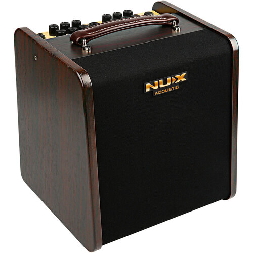 NU-X Stageman II 80W Battery Powered Acoustic Guitar Amplifier with Digital FX and Bluetooth