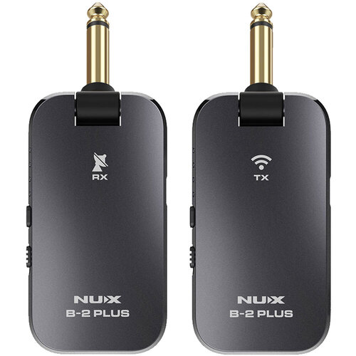 NUX B-2 PLUS Digital 2.4GHz Wireless Guitar System with Auto-Off Function and Long Battery Life