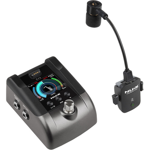 NU-X B-6 Pro 2.4GHz Wireless System for Wind Instruments with Low Latency and Long Battery Life