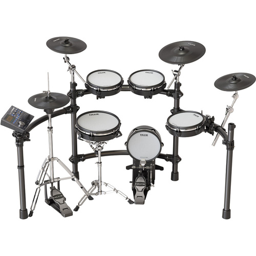 NU-X DM8 Professional 9-Piece Electronic Drum Kit with All Mesh Heads and Sound Module