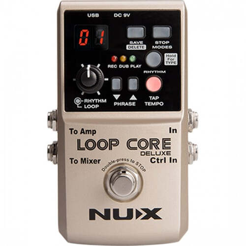 NU-X Loop Core Duluxe 24-bt Looper Effects Pedal