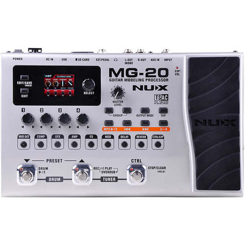 NU-X MG-20 Guitar Modelling Effects