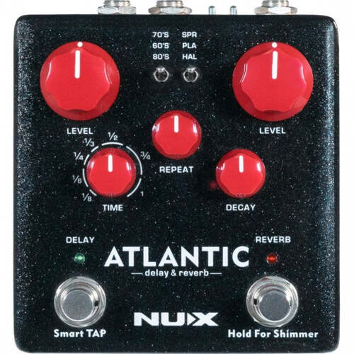 NU-X Atlantic Delay & Reverb Effects Pedal