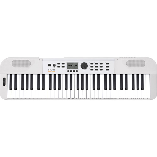 NU-X NEK-110 Portable 61-Note Keyboard with Bluetooth Audio and Rechargeable Battery