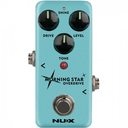 NU-X Morning Star Overdrive Mini Effects Pedal w/ Switchable Circuit