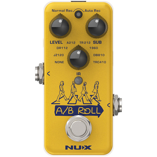 NU-X Mini Core A/B Roll Octave & Loop Pedal with IR Cab Simulation and Auto Recording