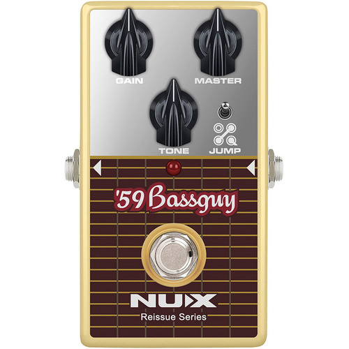 NU-X Reissue Series '59 Bassguy Overdrive Effects Pedal
