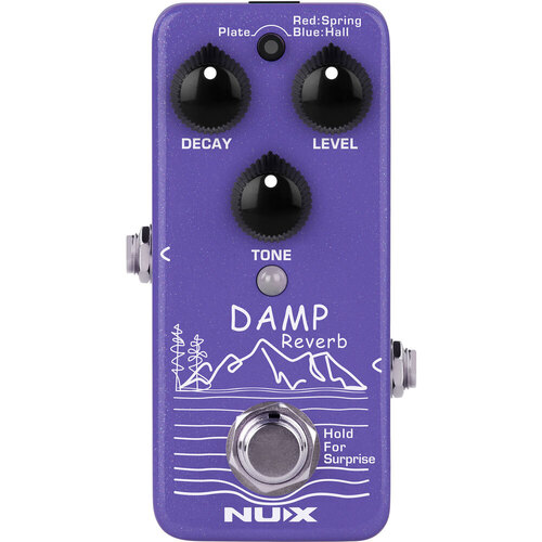 NU-X Mini Core Series Damp 3-Mode Reverb Effects Pedal NRV-3
