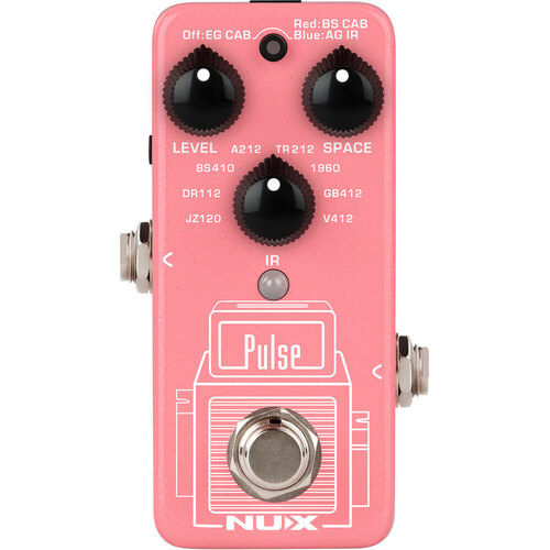 NU-X Mini Core Series Pulse IR Loader, Acoustic Guitar & Cabinet Simulator