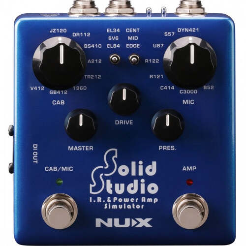 NU-X Solid Studio IR & Power Amp Simulator
