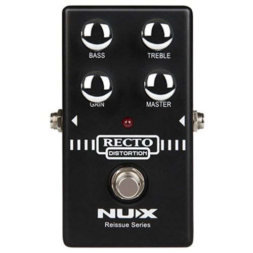 NU-X Reissue Series Rec To Distortion Effects Pedal - Heavy Distortion for Hard Rock & Metal