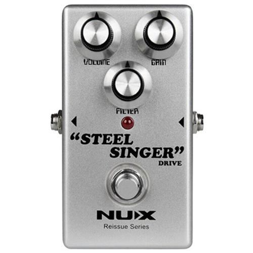 NU-X Reissue Series Steel Singer Overdrive Effects Pedal