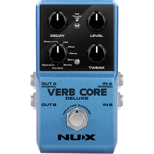 NU-X Verb Core Deluxe Reverb Effects Pedal