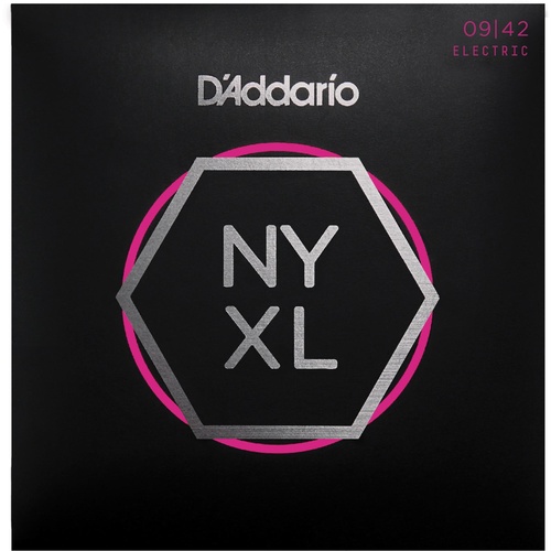 D'Addario NYXL0942 Nickel Wound Electric Guitar Strings, Super Light, 9-42