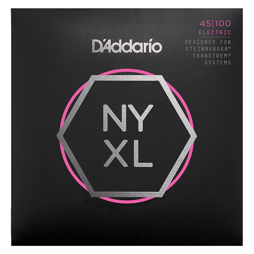 D'Addario NYXL Bass Strings 45-100 Double Ball End for Steinberger Bass