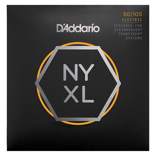 D'Addario NYXL Bass Strings 50-105 Double Ball End for Steinberger Bass