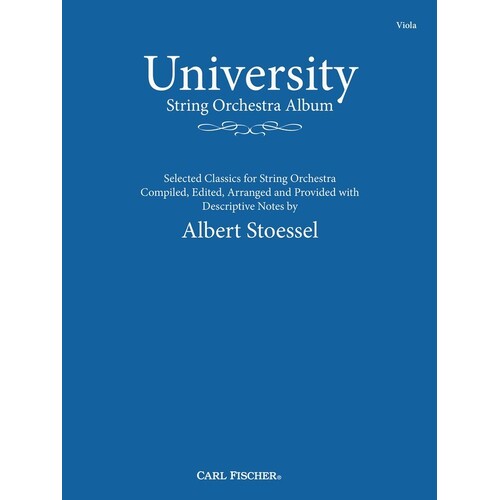 University String Orch Album Viola Part (Softcover Book)