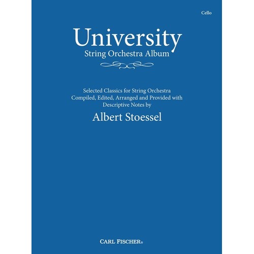 University String Orch Album Cello Part (Softcover Book)