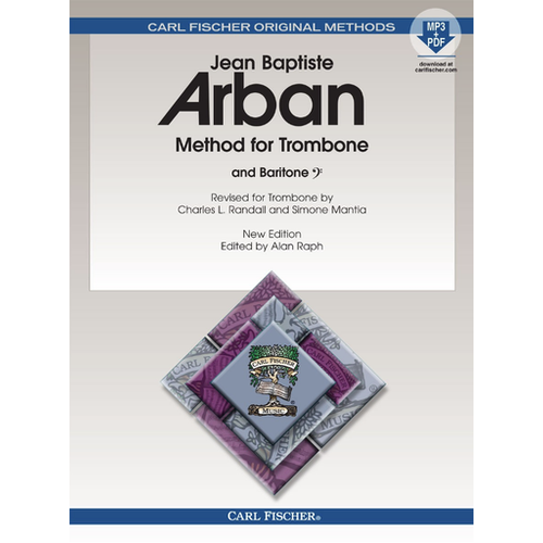 Arban's Method for Trombone - Trombone Sheet Music and Tutors - Audio Access Online Fischer O23X
