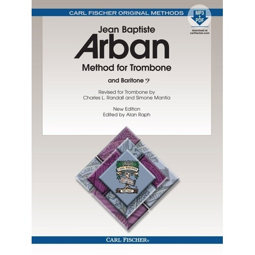 Arban Method Trombone Book/Online Media Spiral (Spiral Bound Book) Book