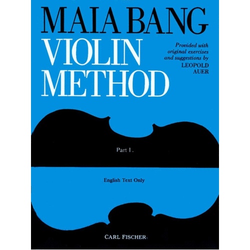 Maia Bang Violin Method Part 1 English Text Book