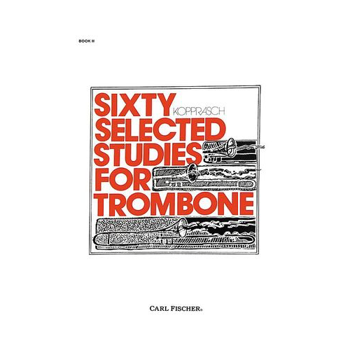 60 Selected Studies for Trombone Book 2