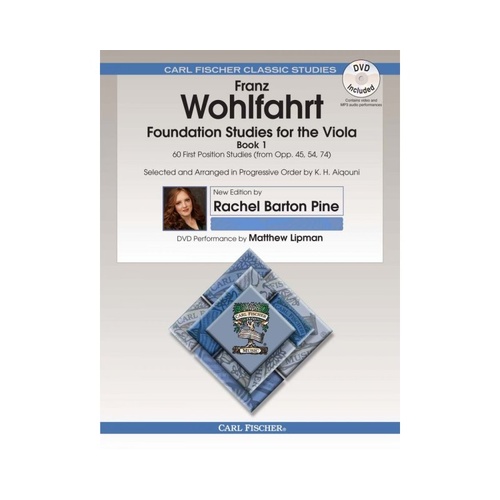 Wohlfahrt Foundation Studies for Viola - Book 1 with DVD and MP3 Tracks
