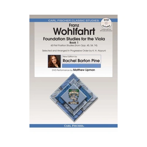 Wohlfahrt Foundation Studies for Viola - Book 1 with DVD