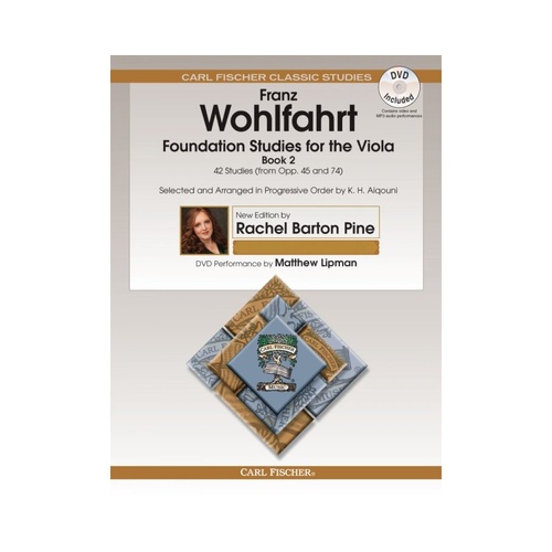 Wohlfahrt Foundation Studies for Viola, Book 2 with DVD