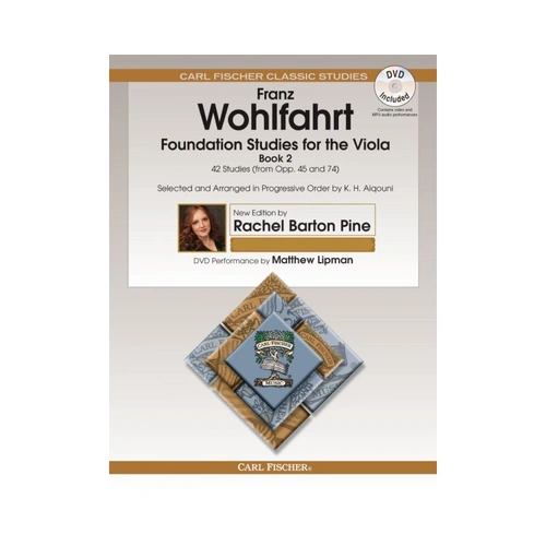 Wohlfahrt Foundation Studies for Viola, Book 2 with DVD
