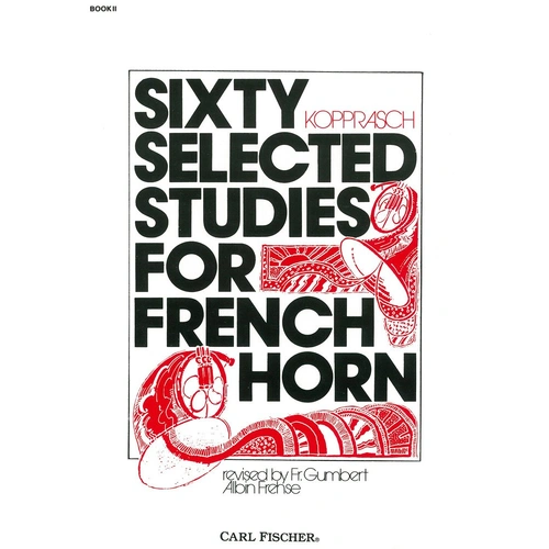 60 Selected Studies for Horn Book 2 - French Horn Sheet Music