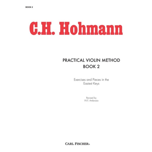 Hohmann Practical Violin Method Book 2