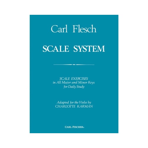 Flesch Scale System for Viola by Carl Fischer, 112 Pages