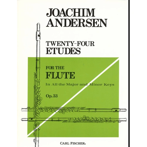 Twenty Four Exercises for the Flute Op 33 - Flute Sheet Music (LKM Music)