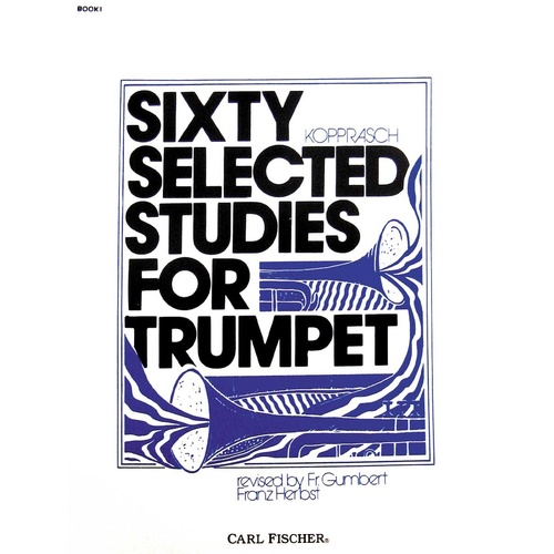 60 Selected Studies for Trumpet Book 1
