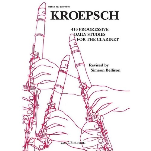Progressive Daily Studies 416 Book 2 clarinet (Softcover Book)