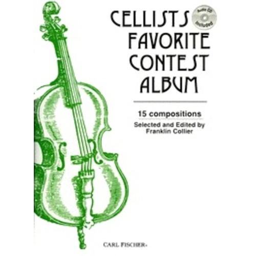 Cellists Favourite Contest Album Book/CD (Softcover Book)