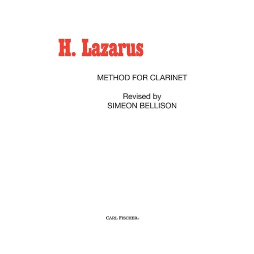 Lazarus Method for Clarinet Book 2 by Henry Lazarus - 275 Pages, Carl Fischer