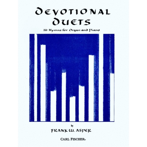 Devotional Duets Organ And Piano Book