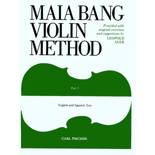 Maia Bang Violin Method Part 5 Book