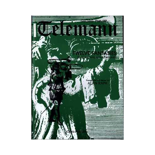 Telemann - 12 Fantasias for Trombone Solo - Fischer O4997