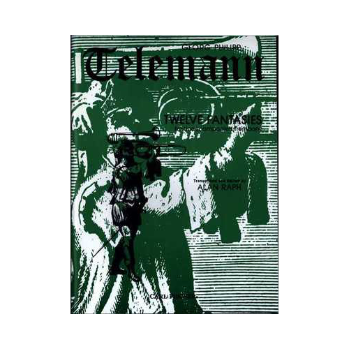 Telemann - 12 Fantasias for Trombone Solo Fischer O4997